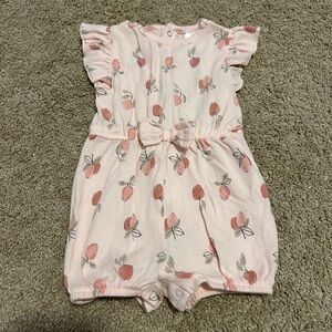 Gerber Pink Baby Romper